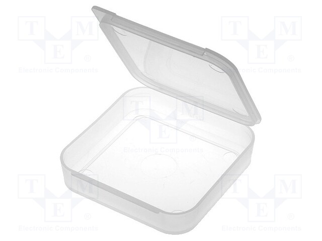 Container: box; 70x70x13mm; polypropylene