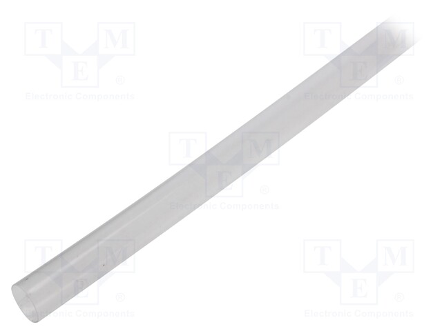 Heat shrink sleeve; glueless; 2: 1; 6.4mm; L: 1m; transparent