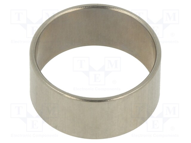 Spacer sleeve; 10mm; cylindrical; stainless steel; Out.diam: 22mm