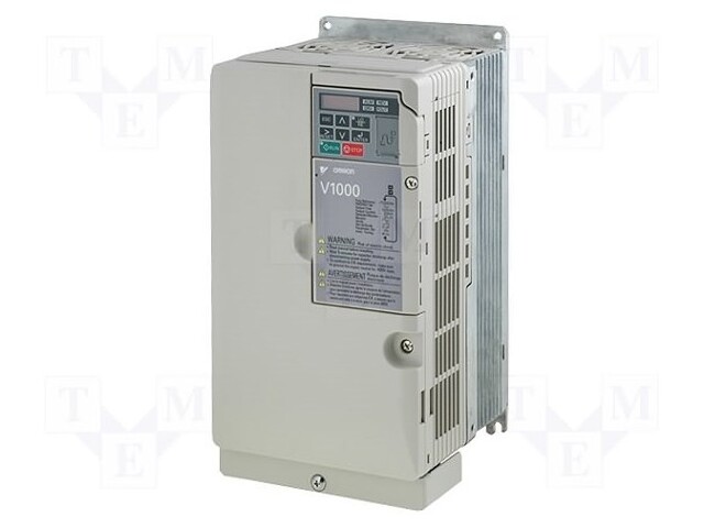 Inverter; Max motor power: 7.5kW; Out.voltage: 3x380VAC; IN: 11