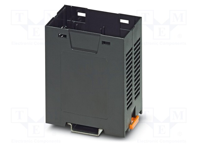 Enclosure: enclosure base; 45mm; ABS; black; UL94HB; Series: EH 45