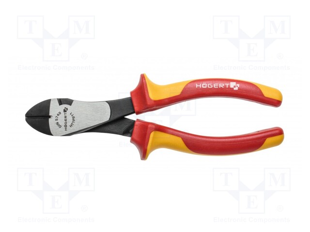 Pliers; side,cutting,insulated