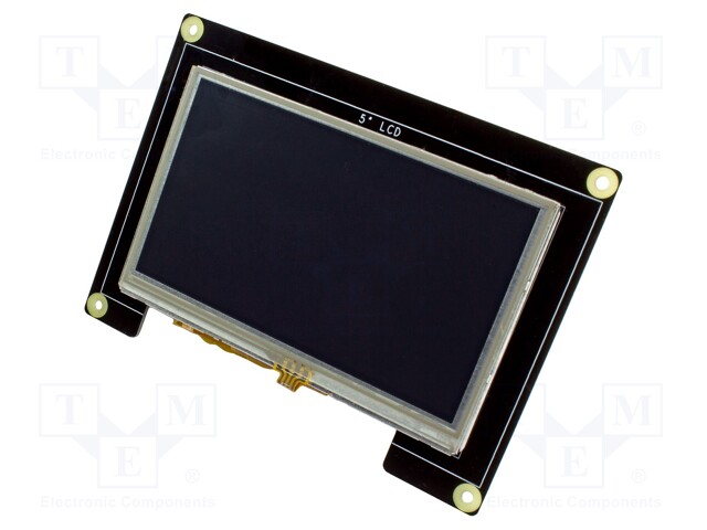 Expansion board with LCD display; Display: TFT 4,3"