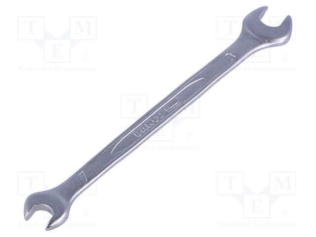 Key; spanner; 7mm,8mm; Overall len: 122mm; tool steel