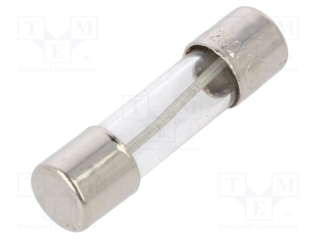 Fuse: fuse; time-lag; 300mA; 250VAC; cylindrical; 5x20mm; brass