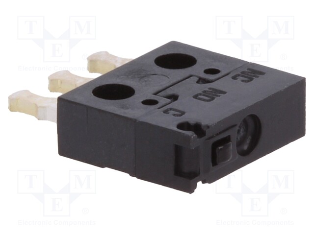 Microswitch SNAP ACTION; without lever; SPDT; 0.5A/30VDC; Pos: 2