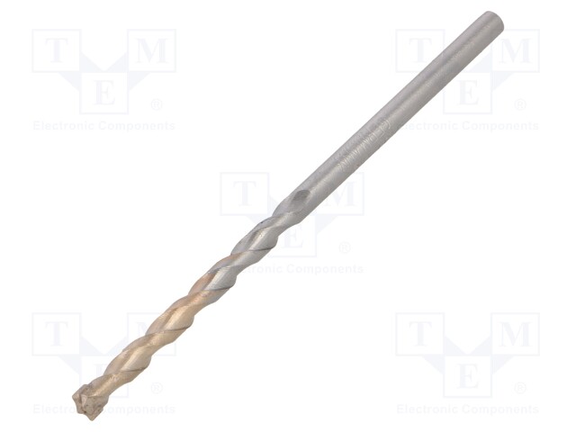 Drill bit; for concrete; Ø: 4mm; L: 85mm; WS,cemented carbide