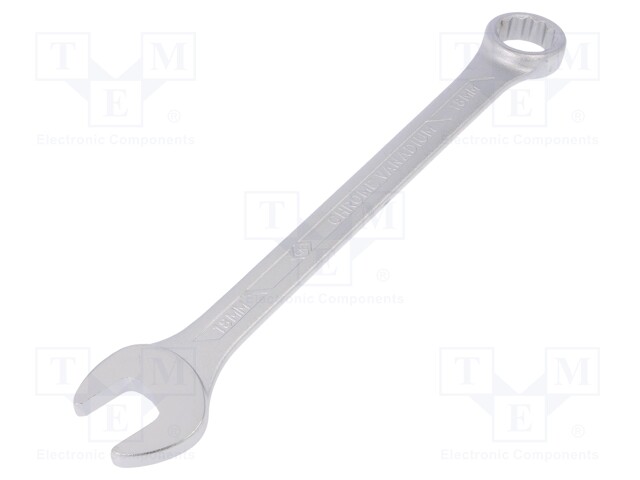 Key; combination spanner; 18mm; Overall len: 220mm; DIN 3113