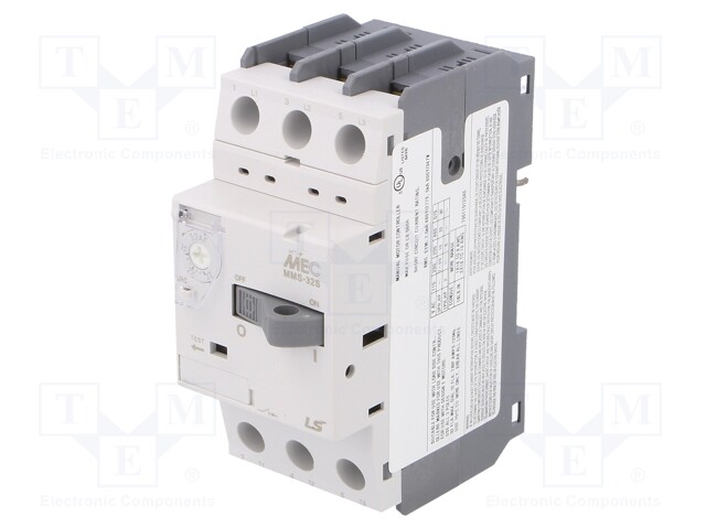 Motor breaker; 15kW; 220÷690VAC; DIN; Overcurrent release: 22÷32A