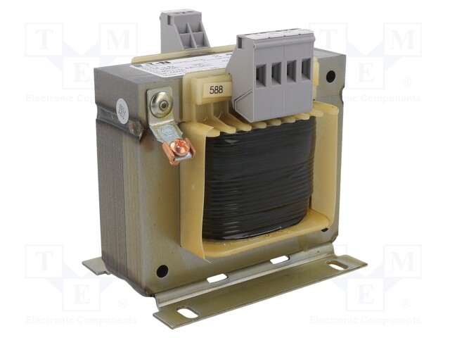 Transformer: mains; 200VA; 400VAC; 24V; Leads: terminal block; IP00