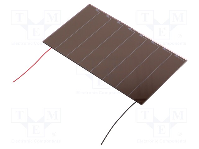 Photovoltaic cell; indoor; 96.7x56.7x1.1mm; 15.6g; 252uW; 84uA