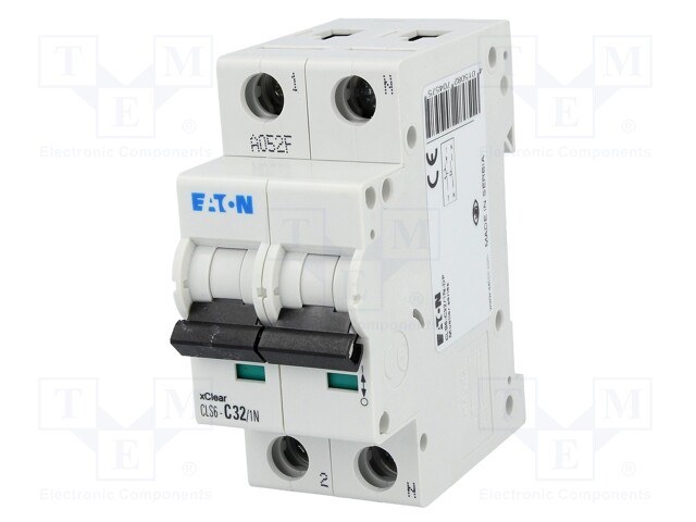 Circuit breaker; 230VAC; Inom: 32A; Poles: 1+N; DIN; Charact: B; 6kA