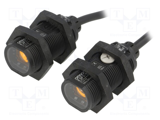 Sensor: photoelectric; Range: 0÷15m; PNP; DARK-ON,LIGHT-ON