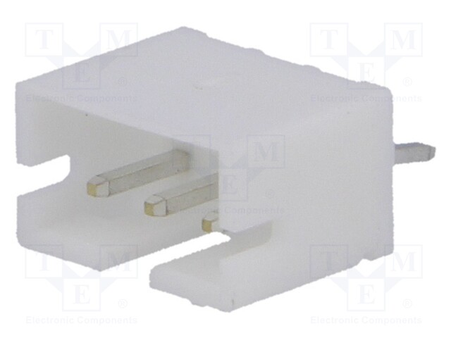 Socket; wire-board; male; PH; 2mm; PIN: 3; THT; 100V; 2A; -25÷85°C