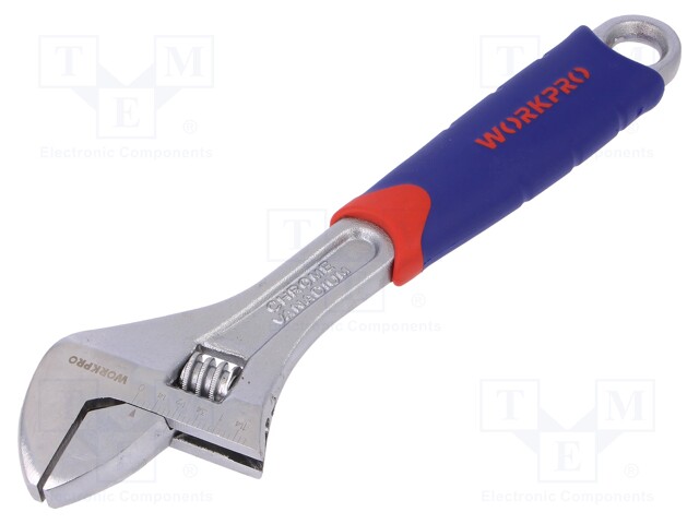 Key; adjustable; Tool material: chrome-vanadium steel; 250mm