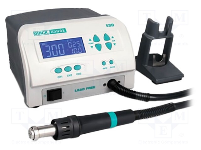 Hot air soldering station; digital; ESD; 1200W; 100÷500°C