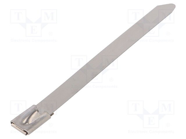 Cable tie; L: 100mm; W: 7.9mm; acid resistant steel; 1112N