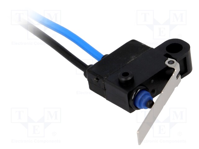 Microswitch SNAP ACTION; with lever; SPST-NO; 0.1A/125VAC; Pos: 2