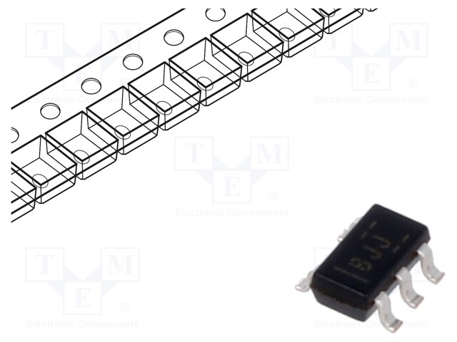 IC: instrumentation amplifier; 500kHz; Ch: 1; 2.7÷18V; SOT23-5