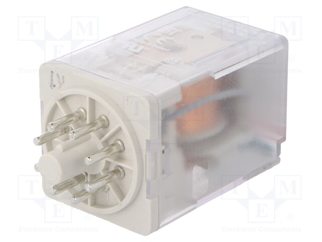 Relay: electromagnetic; DPDT; Ucoil: 110VDC; 10A; max.250VAC; 83g