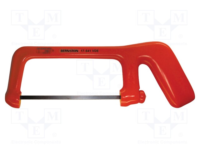 Hacksaw; metal; 150mm; insulated; Conform to: VDE