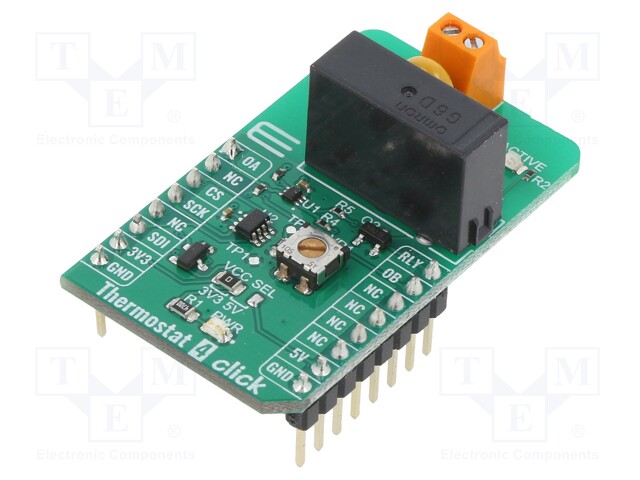 Click board; humidity/temperature sensor; GPIO,SPI; TMP392