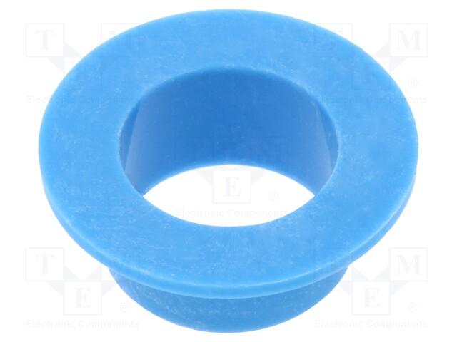 Bearing: sleeve bearing; with flange; Øout: 12mm; Øint: 10mm; L: 7mm