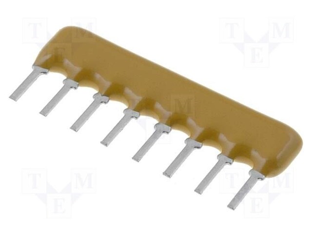 Resistor network: Y; 390Ω; No.of resistors: 4; THT; 0.3W; ±2%; 100V