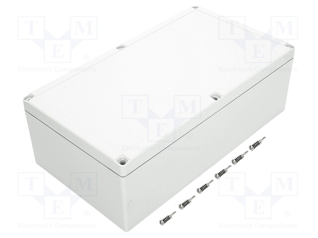 Enclosure: multipurpose; X: 200mm; Y: 360mm; Z: 121mm; EURONORD 3