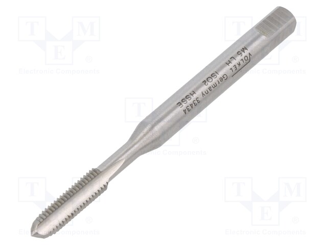 Tap; HSS-E; M5; 0.8; 70mm; for blind holes,to the through holes