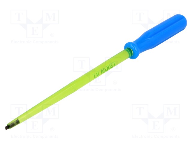 Trimmer; Blade: 2,0x0,5mm; Blade length: 100mm; Overall len: 154mm