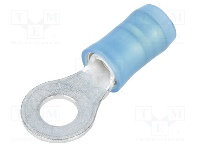 Ring terminal; M4; Ø: 4.17mm; 1.25÷2mm2; crimped; for cable; tinned