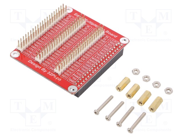 Module: shield; expansion board; GPIO; Application: Raspberry Pi