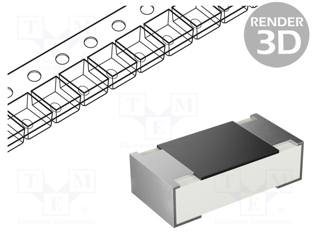 SMD Chip Resistor, 120 ohm, ± 0.1%, 250 mW, 1206 [3216 Metric], Metal Film (Thin Film)