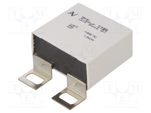 Capacitor: polypropylene; 0.22uF; ESR: 8mΩ; C4B; ±5%; -40÷85°C