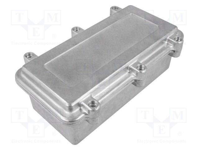 Enclosure: multipurpose; X: 96mm; Y: 192mm; Z: 67mm; aluminium; IP67