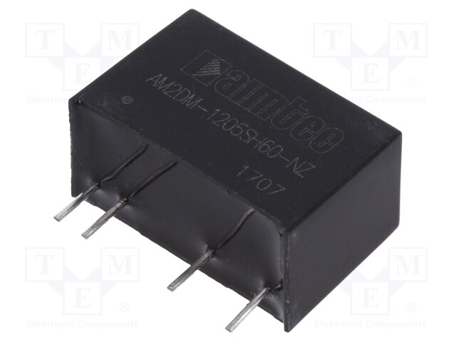 Converter: DC/DC; 2W; Uin: 10.8÷13.2V; 5VDC; Iout: 400mA; SIP7; 4.2g