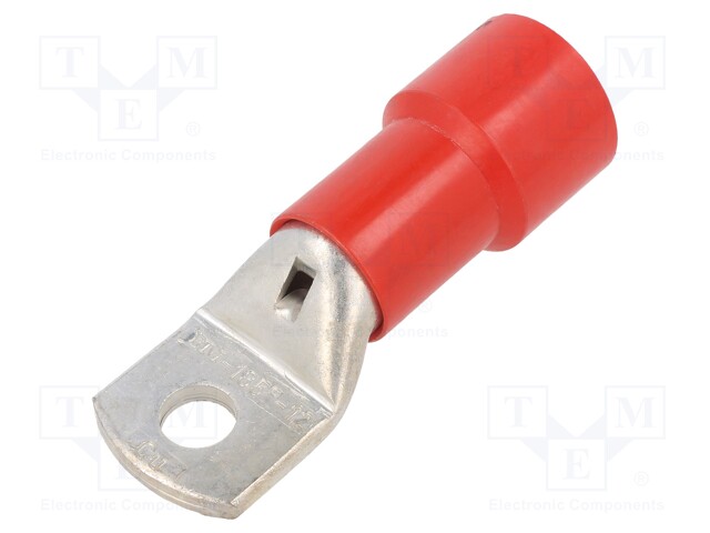 Tip: ring tube; M12; Ø: 13mm; 185mm2; crimped; for cable; insulated