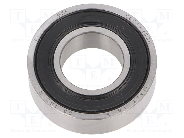 Bearing: single row deep groove ball; Øint: 17mm; Øout: 35mm