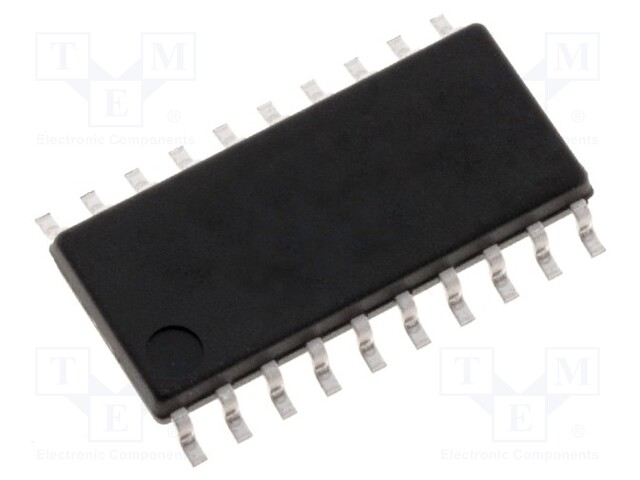 PIC microcontroller; Memory: 7kB; SRAM: 512B; 2.3÷5.5VDC; SMD; SO20