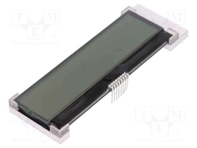 Display: LCD; alphanumeric; COG,FSTN Positive; 16x2; LED; PIN: 8