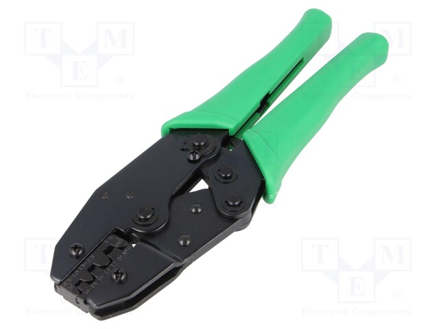 Tool: for crimping; non-insulated terminals