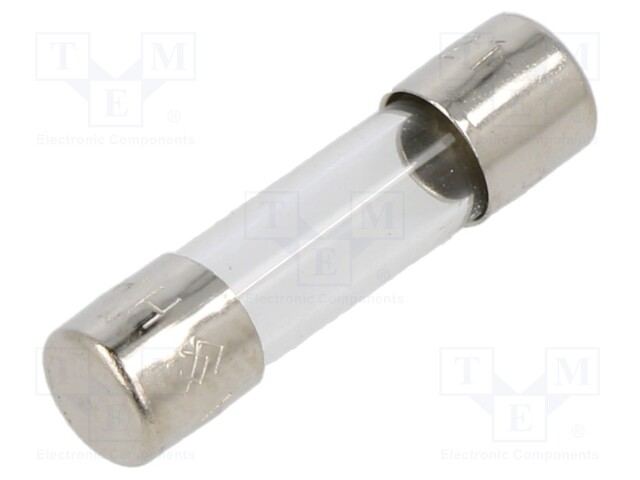 Fuse: fuse; quick blow; 8A; 32VAC; cylindrical,glass; 5x20mm; D1