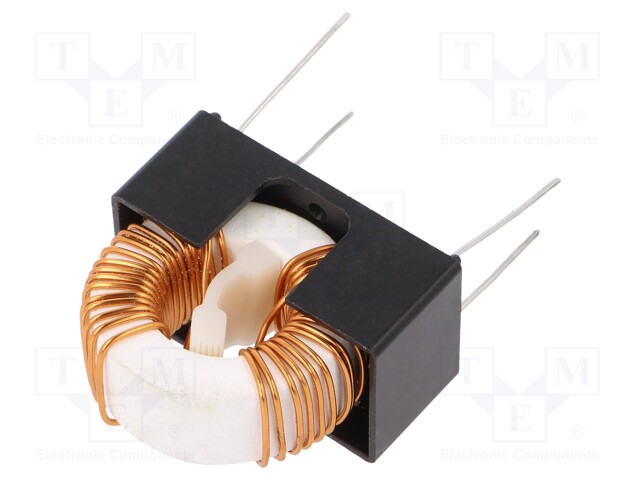 Inductor: wire; THT; 2.2mH; 3A; 40mΩ; 230VAC; 12.7x15mm; -20÷+50%