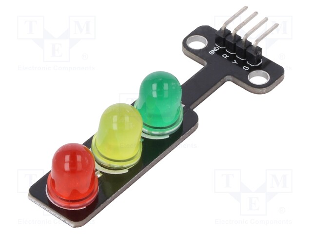 Module: LED; 5VDC; 56x21mm; No.of diodes: 3