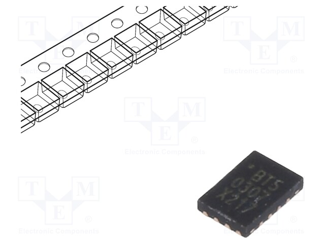 IC: digital; 3-state,bus transceiver; Channels: 4; 0.8÷3.6VDC; SMD