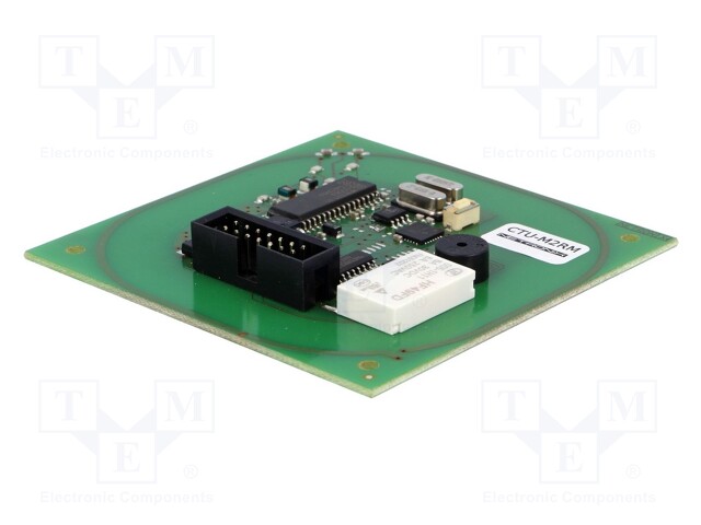 RFID reader; antenna; 79.5x79.5x12mm; 5V; Card memory: 1000