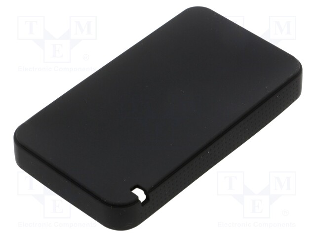 Silicone protector; 119.1x67.1x16mm; Colour: black