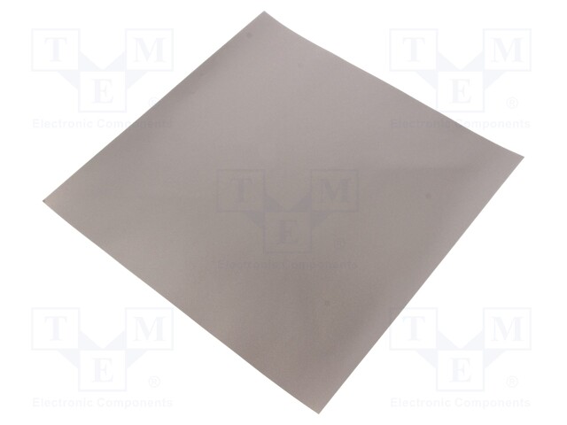 Shielding mat; 240x240x0.1mm; Permeability: 20; self-adhesive