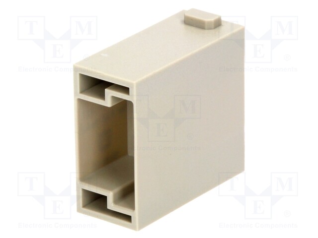 Connector: HAN; module; male; Han Modular RJ45; straight; 1A; 50V